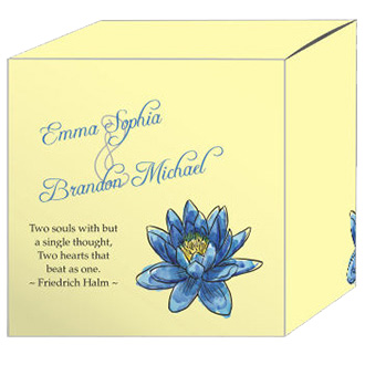 Floral Fairytale Flower Wedding Box Large