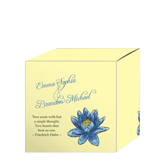 Floral Fairytale Flower Wedding Box Small