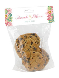 Infinity Floral Wreath Wedding Bag Topper