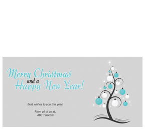 Personalized Unique Business Christmas Cards and Corporate Holiday