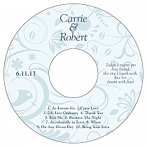 Provencale  CD Wedding Labels