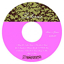 Rococo CD Wedding Label