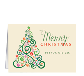 Personalized Unique Business Christmas Cards and Corporate Holiday