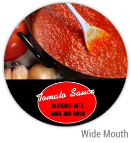 Tomato Sauce Wide Mouth Ball Jar Topper Insert