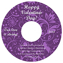 Valentine Serenity CD Label