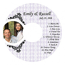 Venice CD Wedding Labels