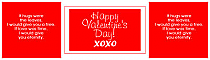 Valentine Classical Water Bottle Labels
