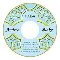 Medici CD Wedding Labels