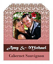 Nouveau Wine Wedding Labels