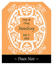 Mannerism Wine Wedding Label