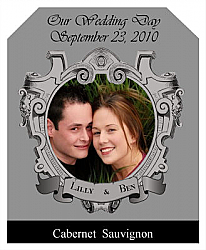 Imperial Wine Wedding Labels