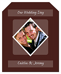 Portrait Wine Wedding Labels