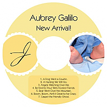 CD Baby Ruffles Labels 4.625X4.625