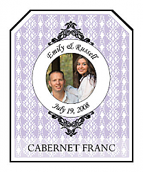 Venice Wine Wedding Labels