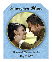 Old World Wine Wedding Labels