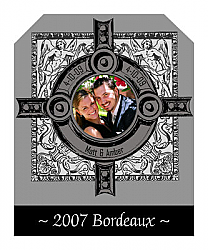 Medieval Wine Wedding Labels