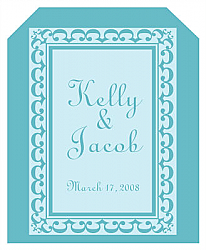 Monarch Wine Wedding Labels