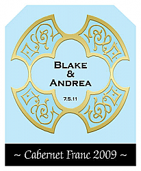 Medici Wine Wedding Labels