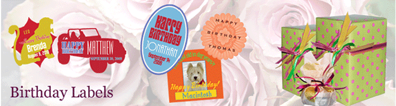 custom birthday stickers