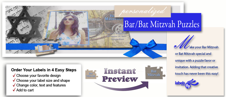 Personalized Bar-Bat-Mitzvah-Puzzles
