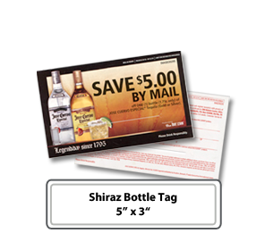 Customized Shiraz Bottle Tags