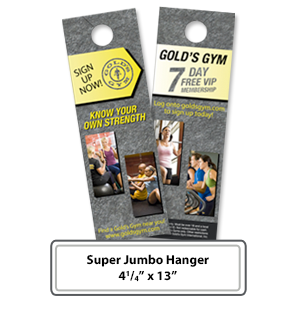 Super Jumbo Hanger online printing service